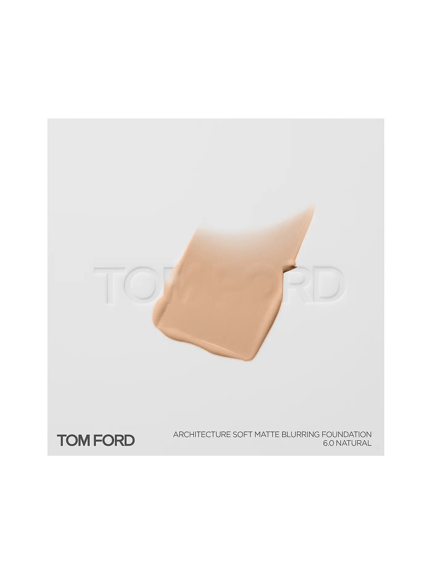 TOM FORD BEAUTY | Architecture Soft Matte Foundation  (7.0 Tawny) | hellbraun